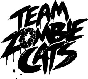 Team Zombie Cats text logo